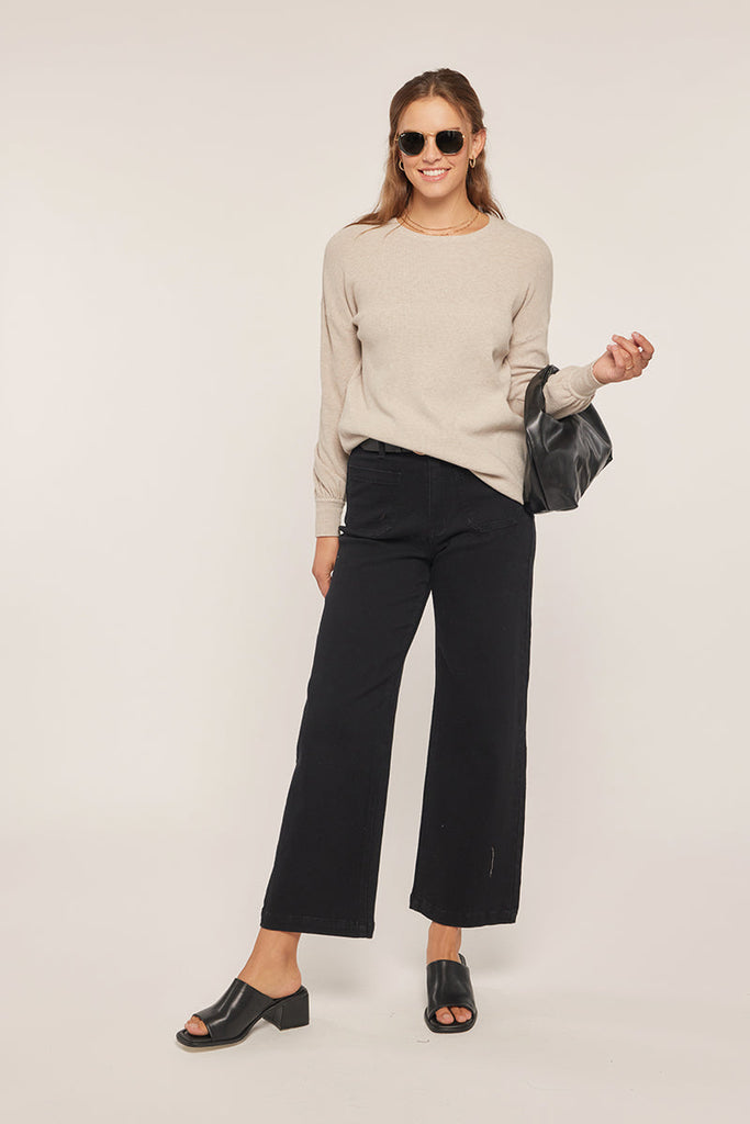 The Christina Pocket Pants in Black