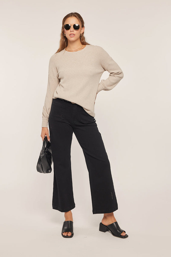 The Christina Pocket Pants in Black