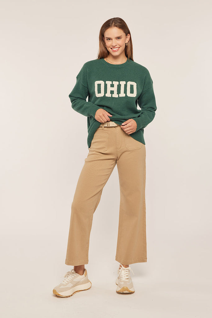 The Christina Pocket Pants in Sandstone