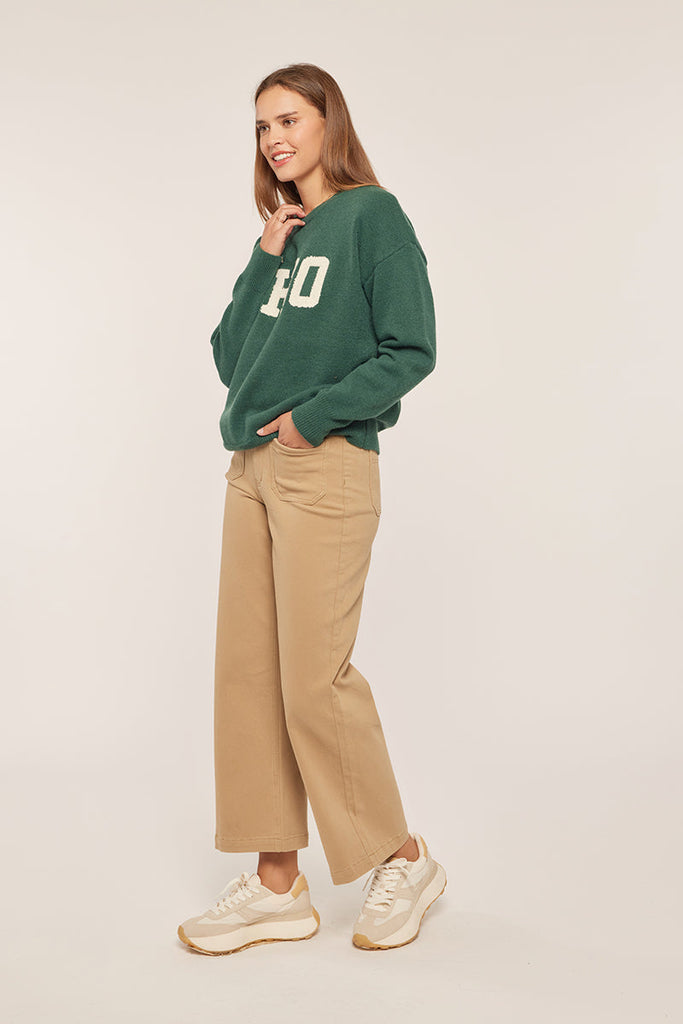 The Christina Pocket Pants in Sandstone