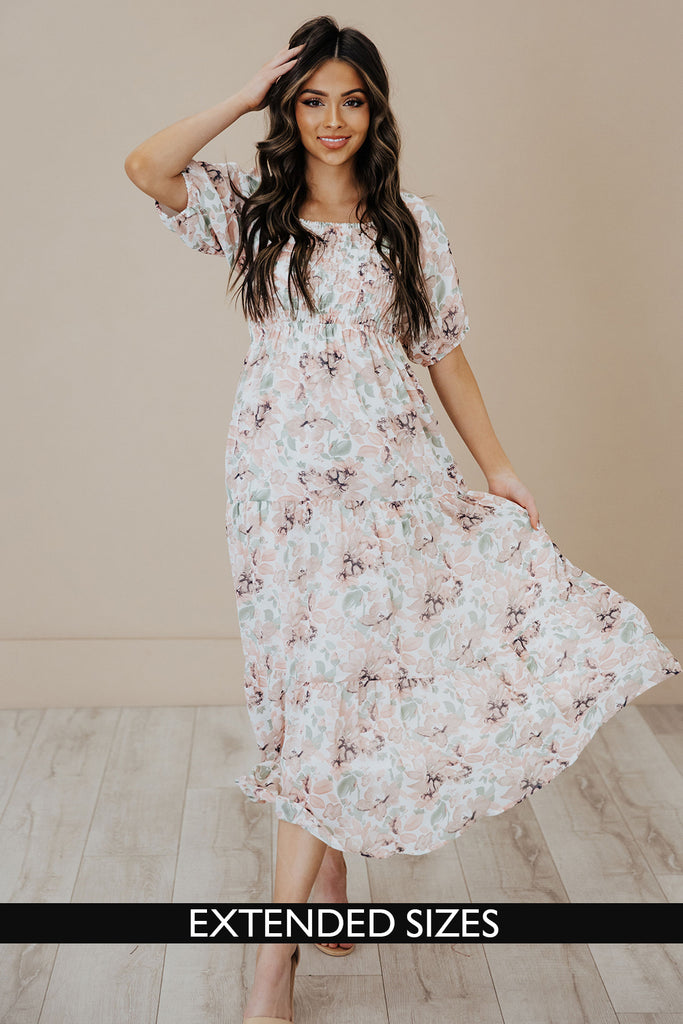 The Indy Maxi Dress in Sweet Pea