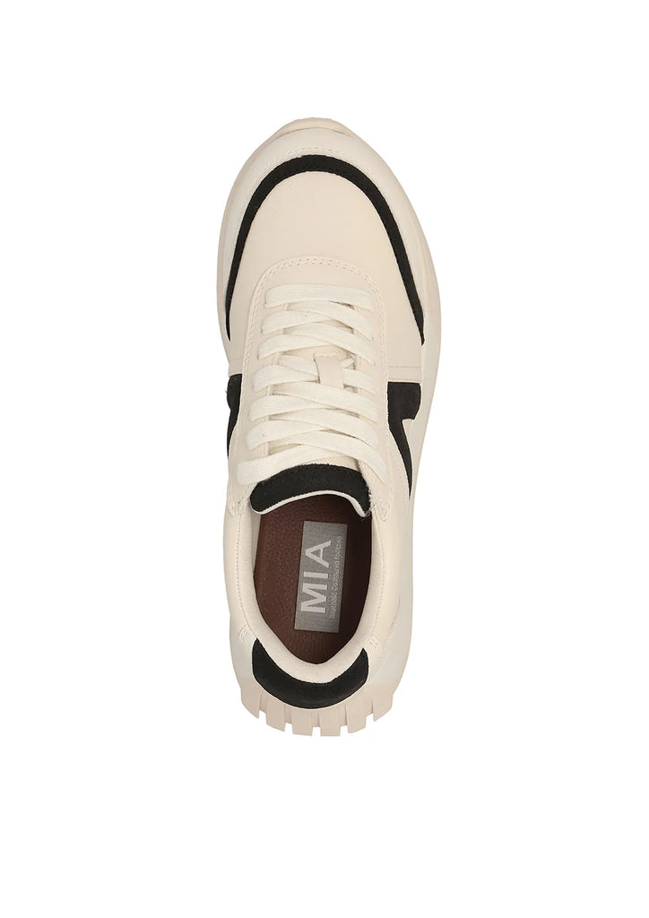 Town Sneakers in Washed White/Black