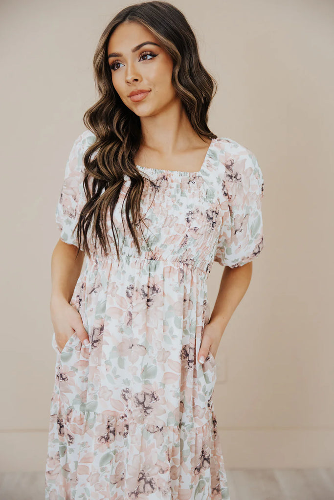 The Indy Maxi Dress in Sweet Pea